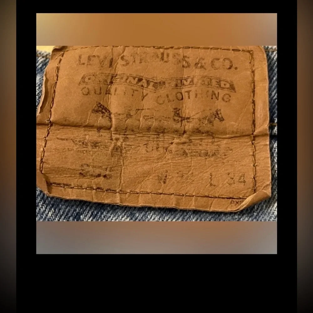 Levis great worn